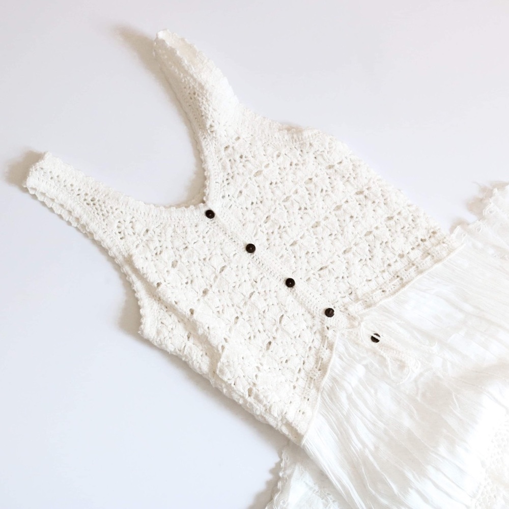 Arnhem White Eyelet Maxi Dress